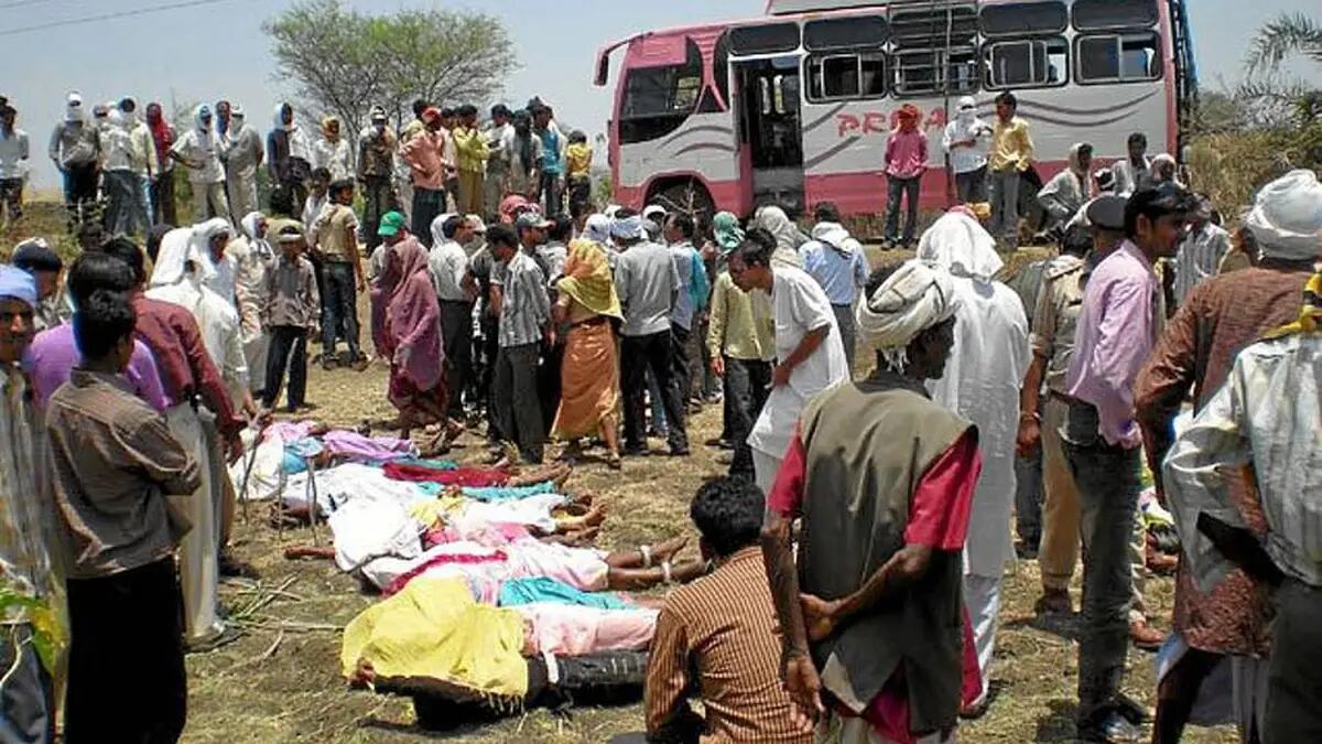 Al menos 27 muertos por una estampida durante un evento religioso en el norte de la India