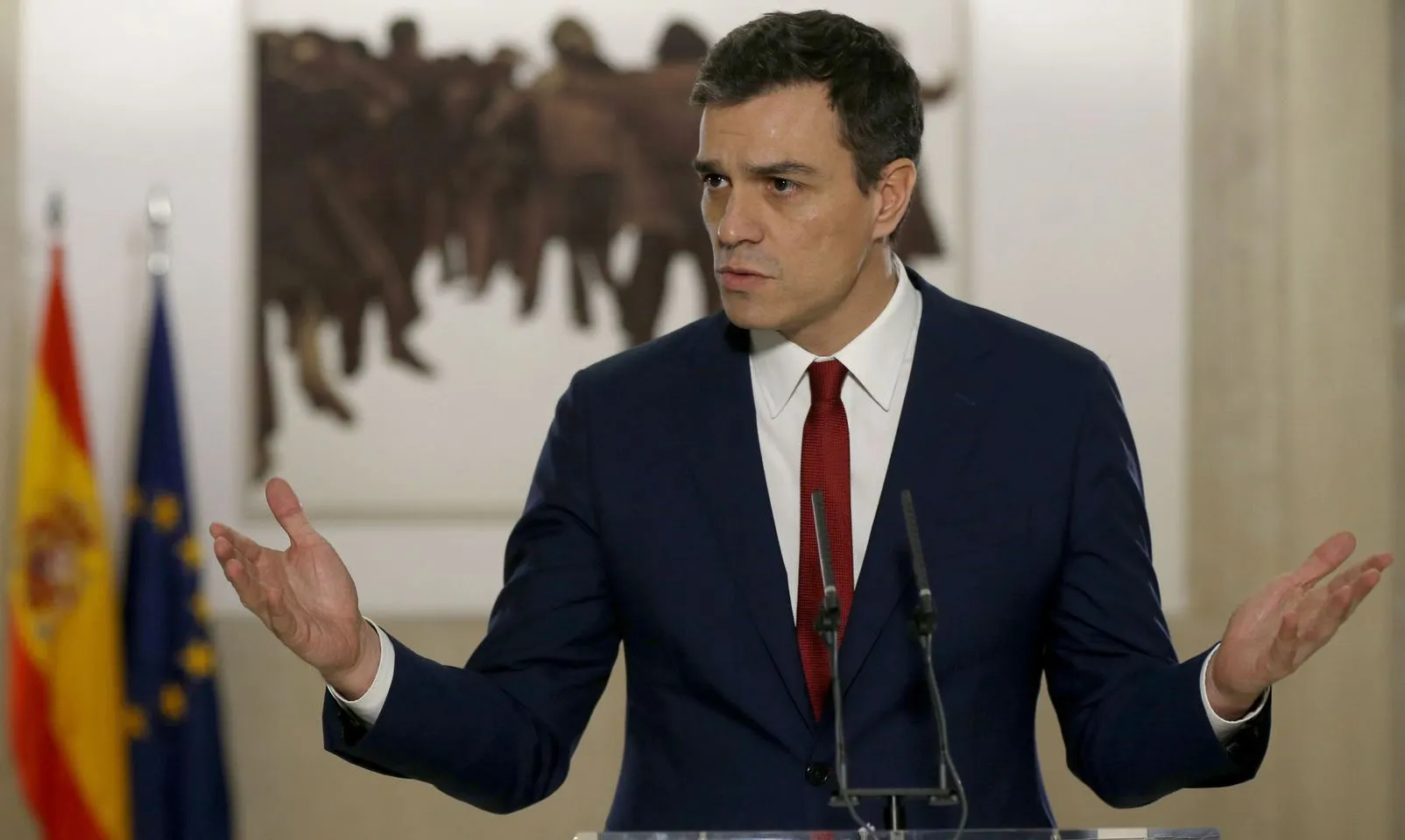 presidente del Gobierno español, el socialista Pedro Sánchez