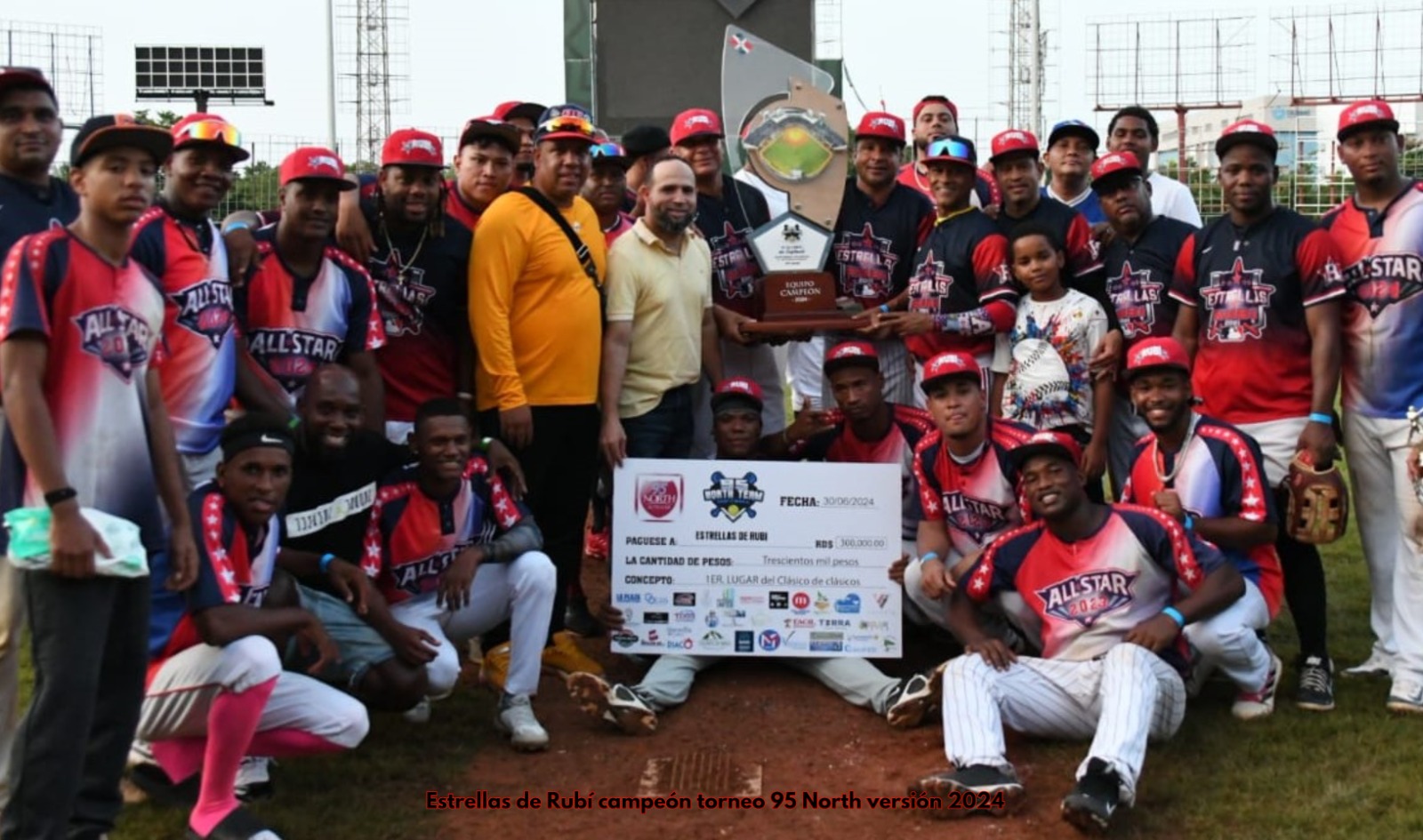 Estrellas de Rubí ganaron el XI Clásico de Softbol Superior Nacional e Internacional 95 North