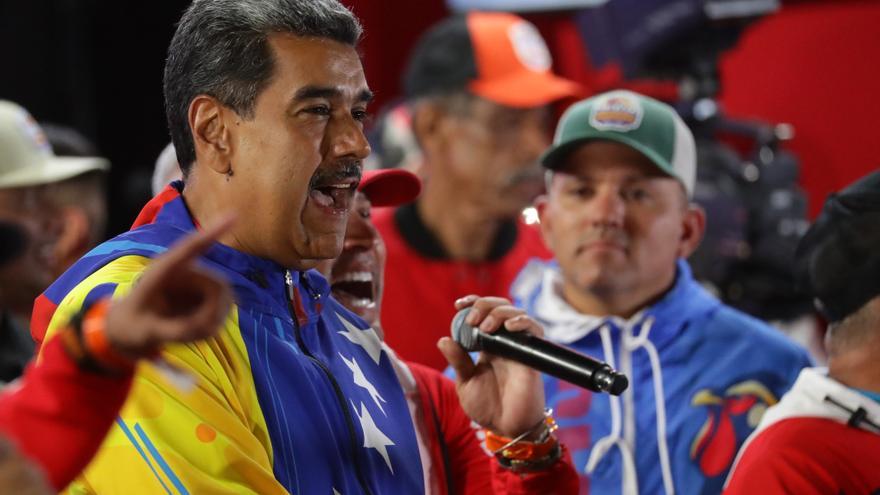 Maduro pide "respeto a la voluntad popular" tras ser proclamado presidente reelecto