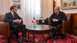 Macron urge a Natanyahu a no emprender más ataques milittares en Gaza
