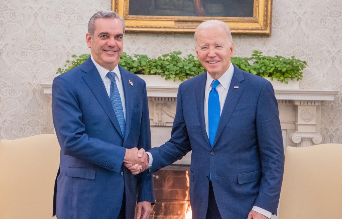 Biden felicita a Abinader y le ofrece su apoyo para garantizar un futuro próspero al país