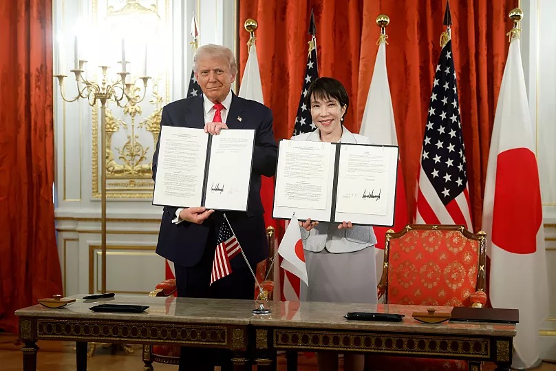 La primera ministra japonesa y Trump reafirman vínculos entre planes de visita a EE.UU.