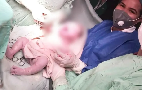 Joven de 16 años da a luz al primer bebé de 2026 en la Maternidad La Altagracia