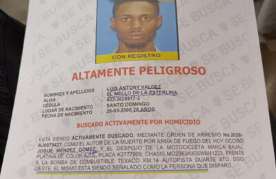 Policía identifica a la segunda persona vinculada a muerte de Josué Méndez Gómez en kilómetro 14