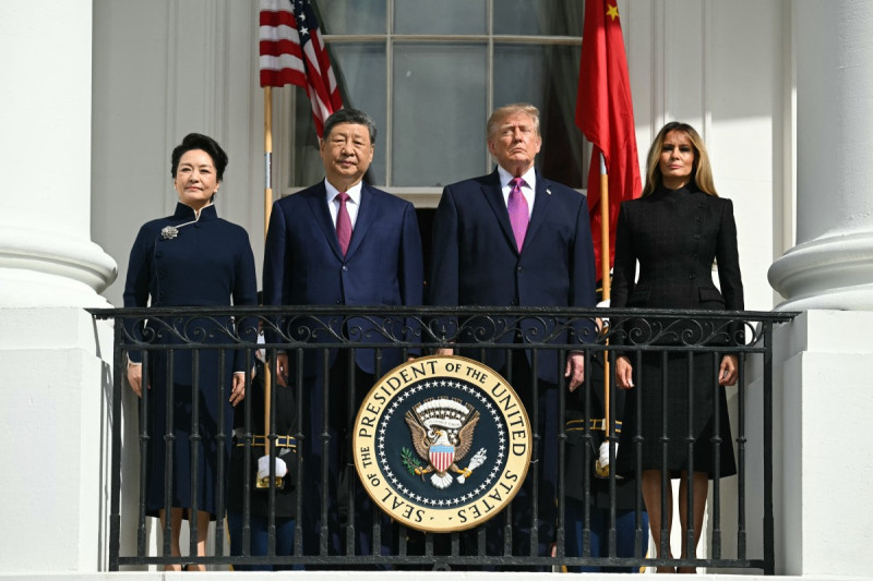 Trump recibe a Xi Jinping en su primera visita a la Casa Blanca en más de diez años