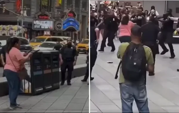 Tragedia en Nueva York: Una mujer mata a una persona y es abatida por la policía en Times Square