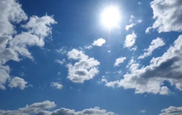 Indomet prevé un domingo con nubes dispersas y bajas probabilidades de lluvia