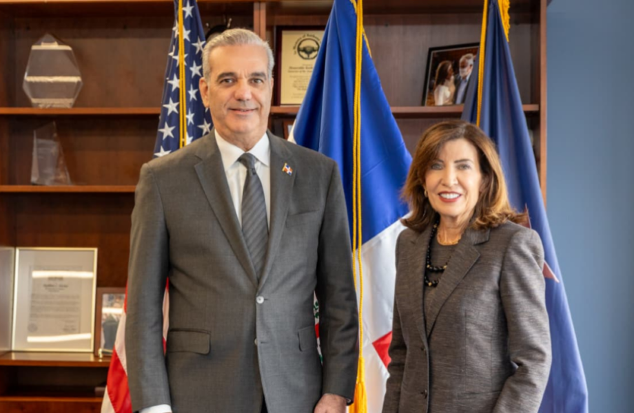 Abinader y gobernadora Hochul fortalecen cooperación entre la República Dominicana y Nueva York