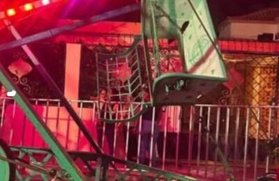 Tres niñas resultan heridas tras desprenderse asiento de juego mecánico en Hato Mayor