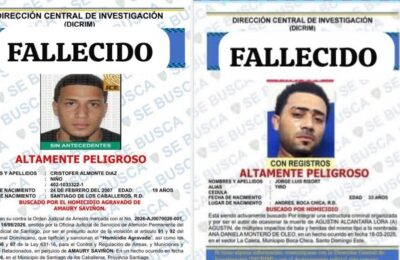 Mueren en hechos separados “Yiro”, de Los Fantasmas, y “Niño”, buscado por homicidio