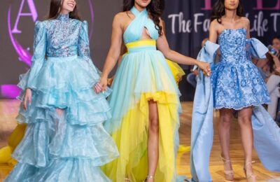 Leticia Lasose lleva el universo de Aurora Dresses a New York Fashion Week con “Sophia”