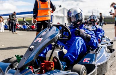 ¡Primera victoria! RD Javi vence a piloto de F1 en prácticas antes de enfrentar a Max Verstappen en Silverstone