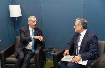 Director general de la UNESCO y Abinader conversaron sobre los avances de RD