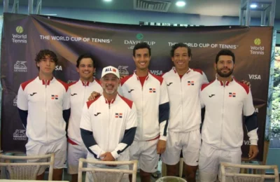 República Dominicana define orden de partidos ante Egipto en Copa Davis