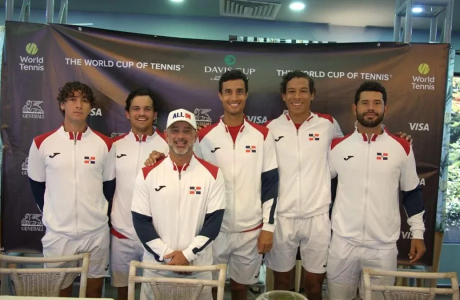 República Dominicana define orden de partidos ante Egipto en Copa Davis