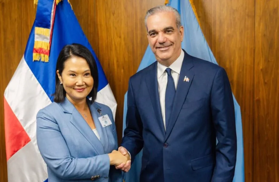Abinader plantea llevar a nuevos niveles las relaciones entre República Dominicana y Perú tras bilateral con Keiko Fujimori