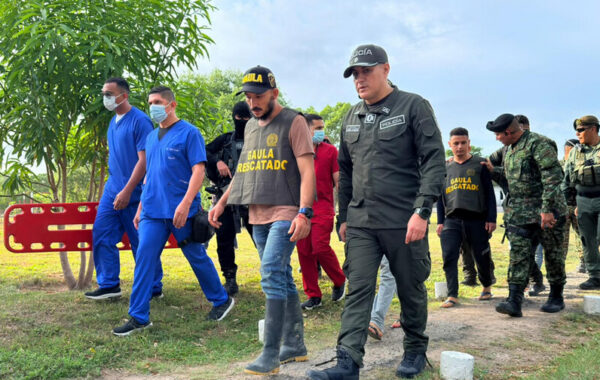 Colombia rescata a ocho personas secuestradas por el ELN en la región del Catatumbo