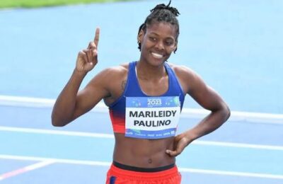 Marileidy Paulino vuelve a brillar y gana en Budapest con 49.58 segundos