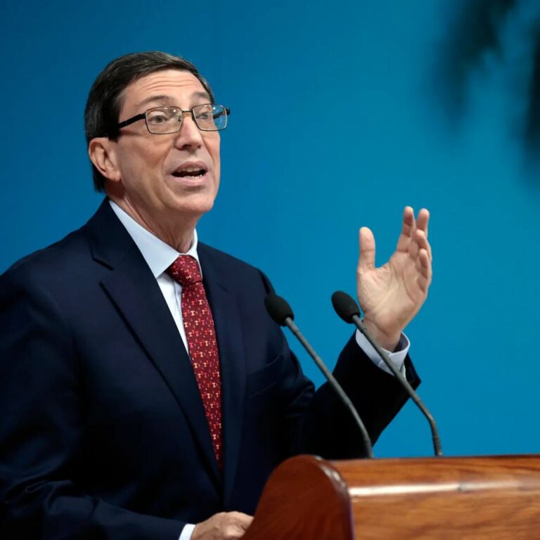 Canciller de Cuba espera que “nunca ocurra” una acción militar de EE.UU. contra la isla