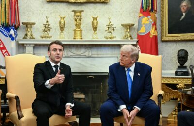 Macron acusa a Trump de manipular las revueltas francesas