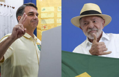 Flavio Bolsonaro encabeza las encuestas antes de la segunda vuelta electoral de Brasil