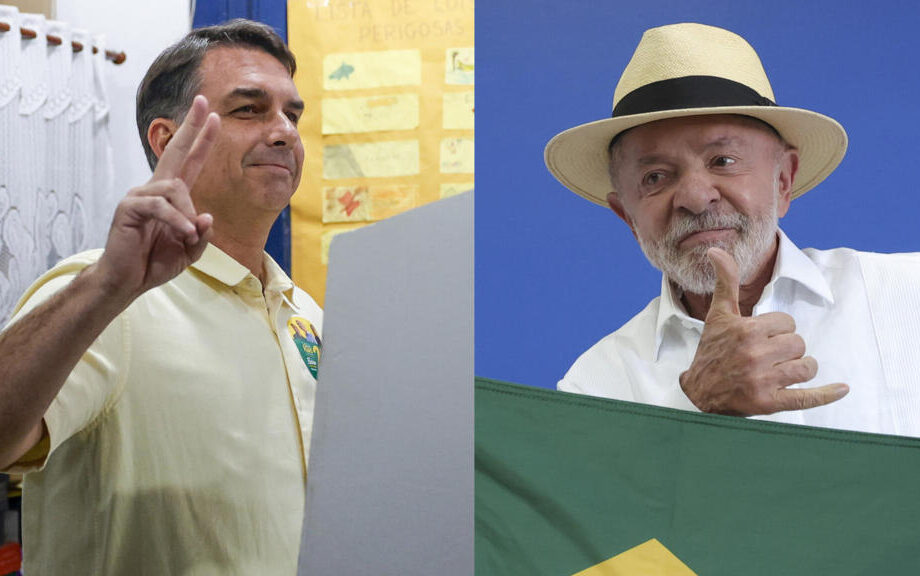 Flavio Bolsonaro encabeza las encuestas antes de la segunda vuelta electoral de Brasil