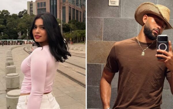 Christopher Pujols le declara su amor a La Ross María tras romántico gesto con flores