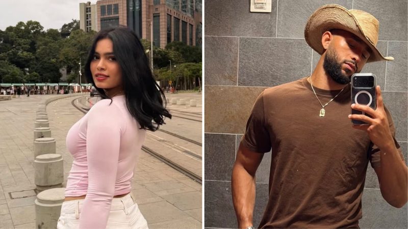 Christopher Pujols le declara su amor a La Ross María tras romántico gesto con flores
