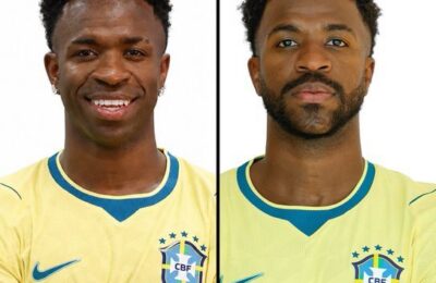 El nuevo rostro del jugador Vinicuis Jr.
