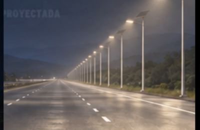RD Vial alumbra con 3500 lámparas solares la Autopista Duarte