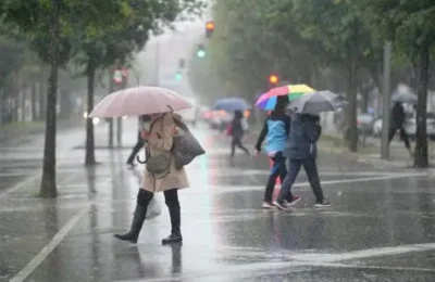 Vaguada provocará fuertes aguaceros y tormentas eléctricas