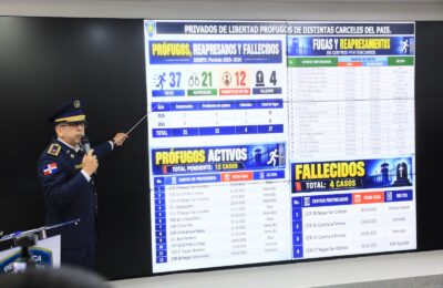 PN registra mas de 53 mil órdenes pendientes de arresto y captura de presuntos delincuentes por distintos delitos
