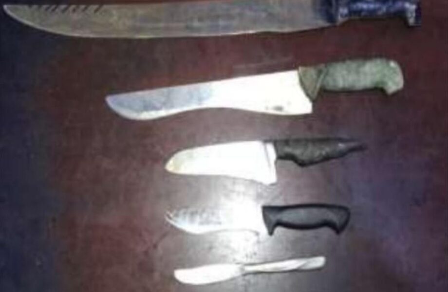 Policía ocupa 12 armas blancas e interviene cuatro puntos durante operativos en San Cristóbal