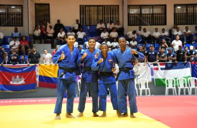Policía Nacional brilla en judo con 11 medallas en los IV Juegos Mundiales de Policía USIP 2026