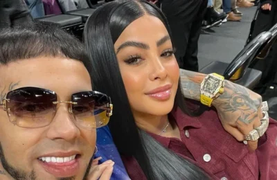 Yailin “La Más Viral” se reencuentra con Anuel AA y su actual pareja Fabiana Buitrago