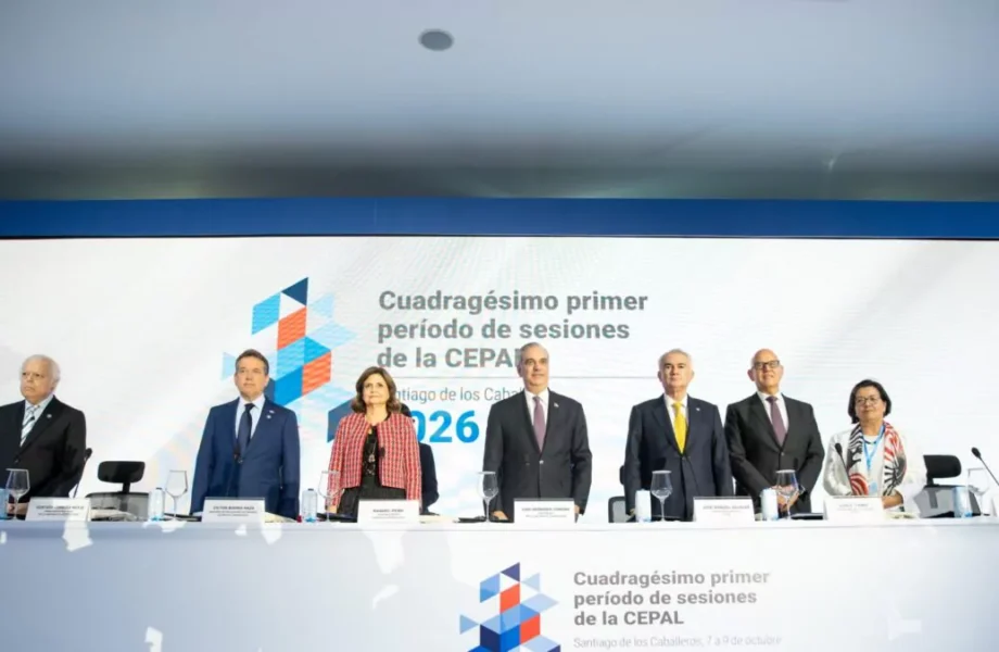 Abinader llama ante la CEPAL a fortalecer la cooperación regional y promover un crecimiento que llegue a los hogares