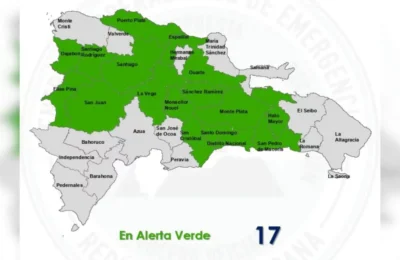 Indomet pronostica fuertes aguaceros por vaguada y llama a mantener la precaución