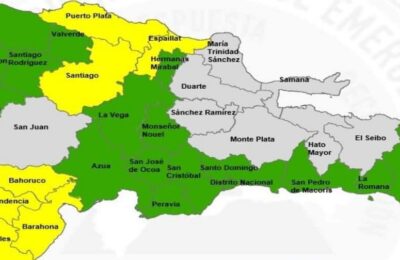 El COE advierte sobre aguaceros muy fuertes y posibles granizadas mientras eleva alerta en el país