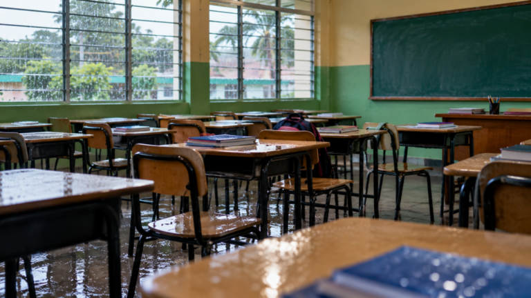 Educación mantiene suspensión de clases en zonas vulnerables por lluvias