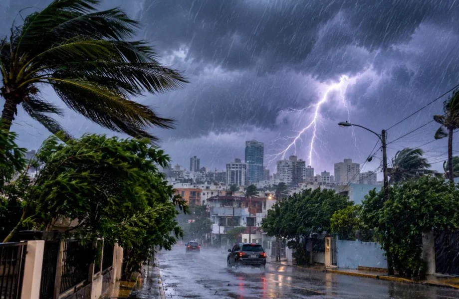 Indomet pronostica lluvias y tormentas eléctricas para este domingo en gran parte del país
