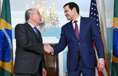 Marco Rubio y el canciller brasileño coinciden por primera vez desde la huida de Bolsonaro