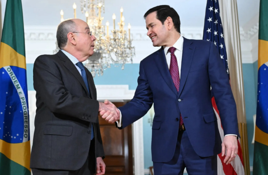 Marco Rubio y el canciller brasileño coinciden por primera vez desde la huida de Bolsonaro