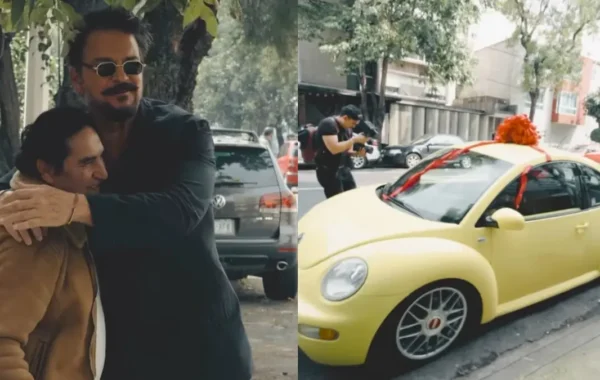 Ricardo Arjona sorprende con un vehículo al hombre que inspiró su canción «Historia de un taxi»