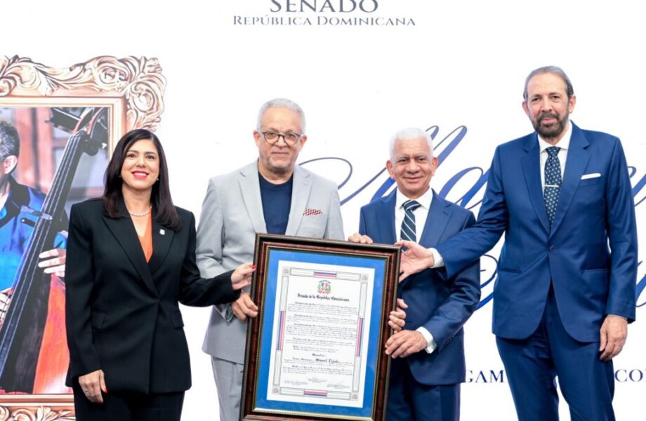 Senado honra el legado musical de Manuel Tejada y la trayectoria artística de Elsa Núñez