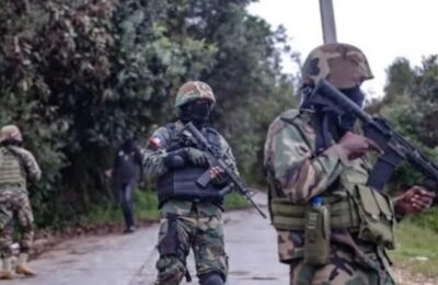 Un contingente de El Salvador llega a Haití para buscar a cuatro militares desaparecidos